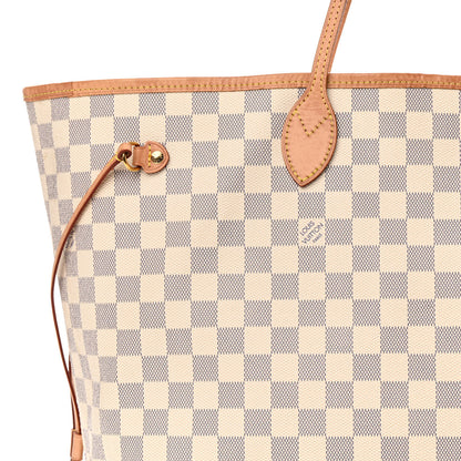 Louis Vuitton Damier Azur Neo Neverfull GM Rose Ballerine 8 of 19