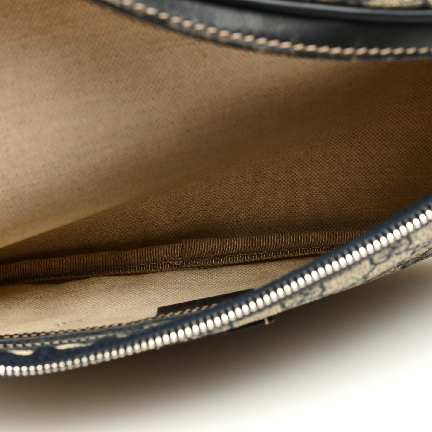 GG Plus Monogram Belt Bag Navy