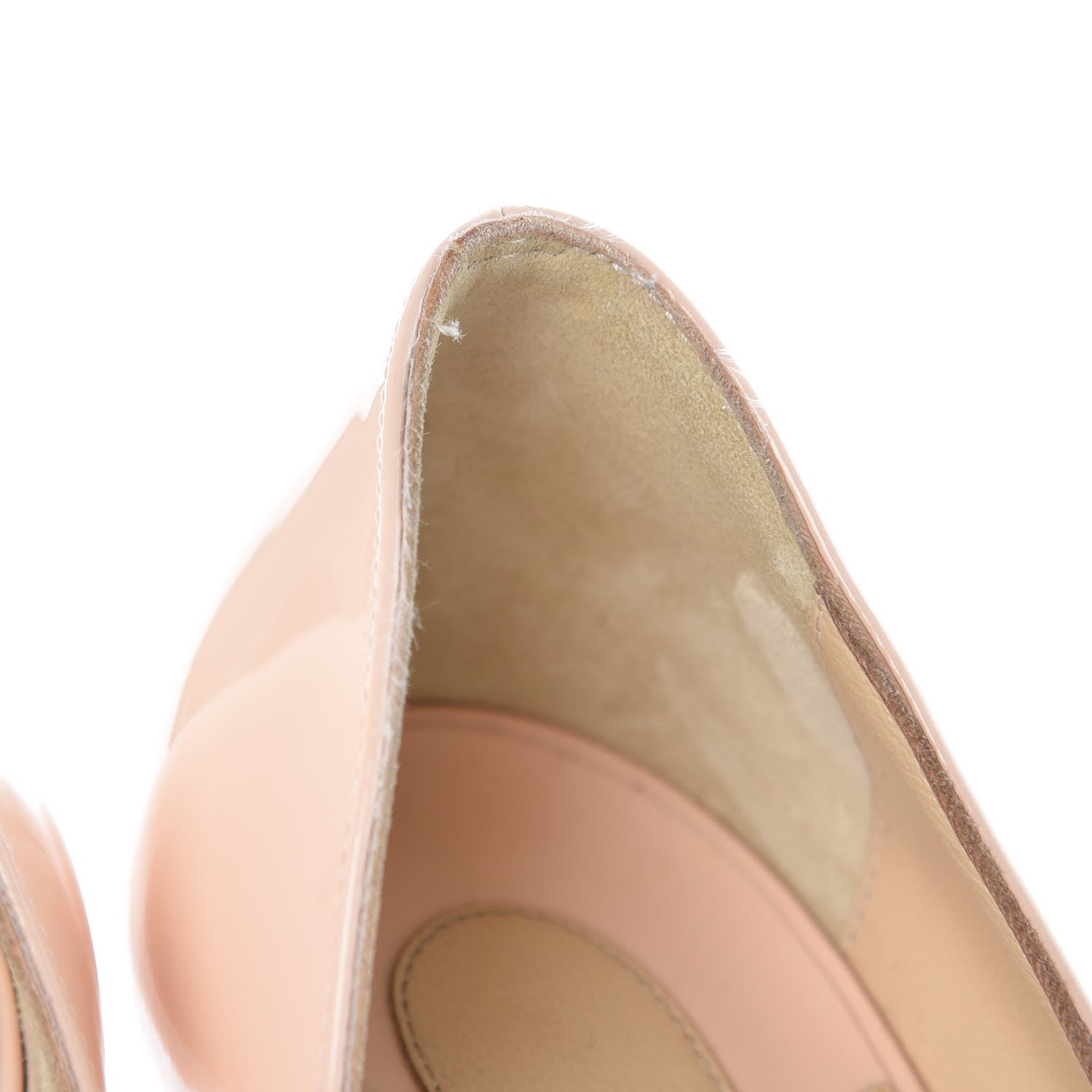 Christian Louboutin Patent Iriza 100 Pumps 38.5 Poudre 9 of 12