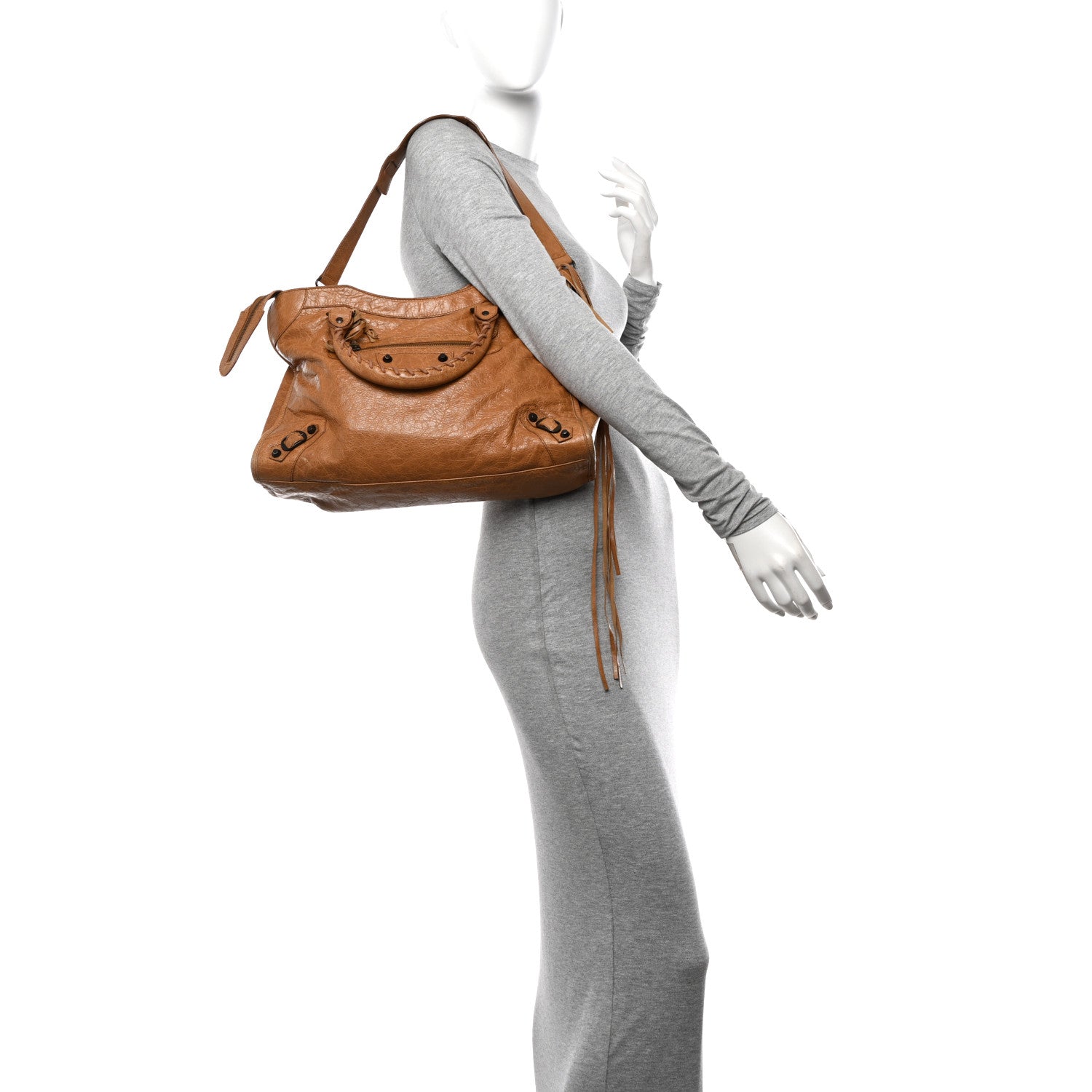 Balenciaga Agneau Classic Hardware City Cumin 2 of 12
