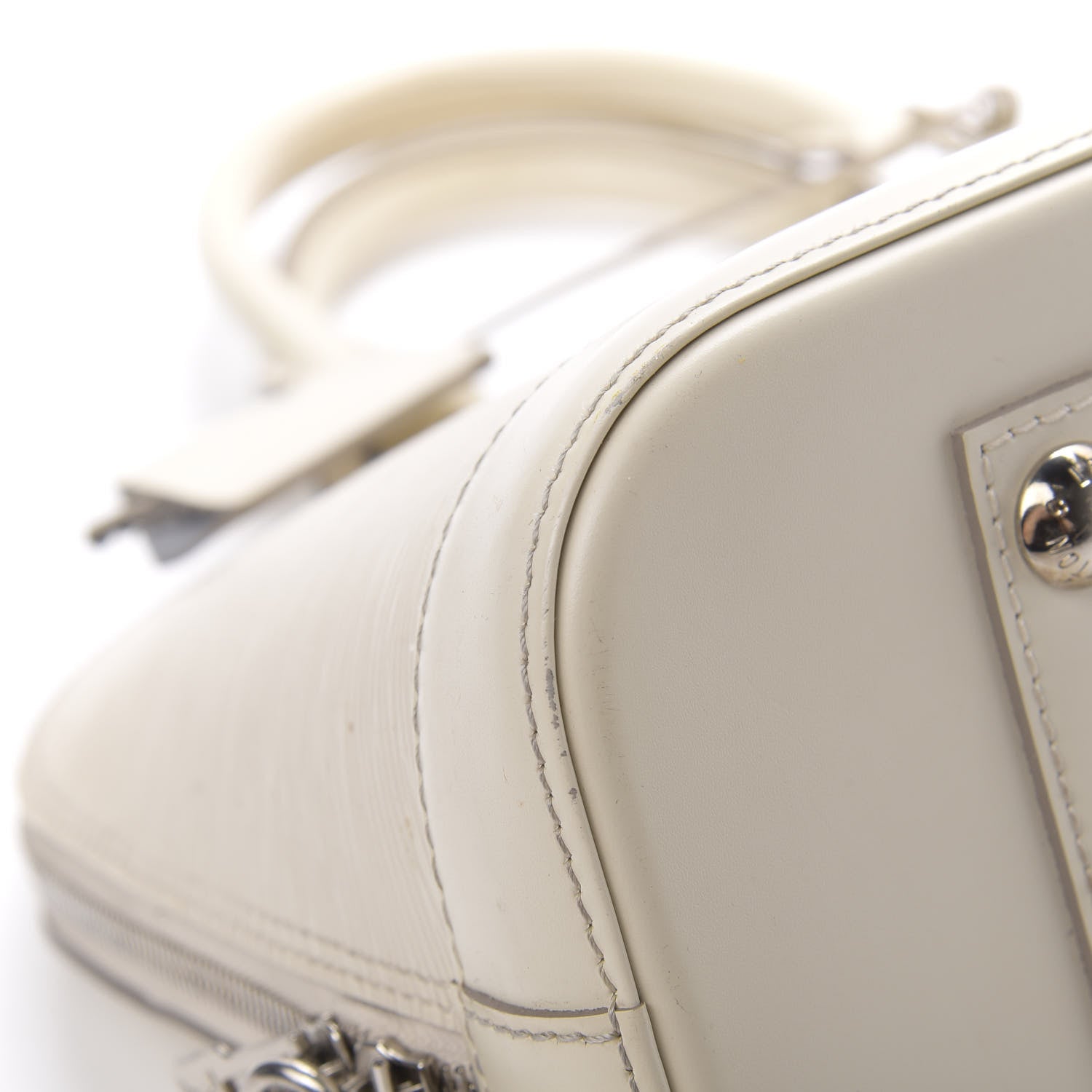 Louis Vuitton Epi Alma PM Ivory 9 of 16