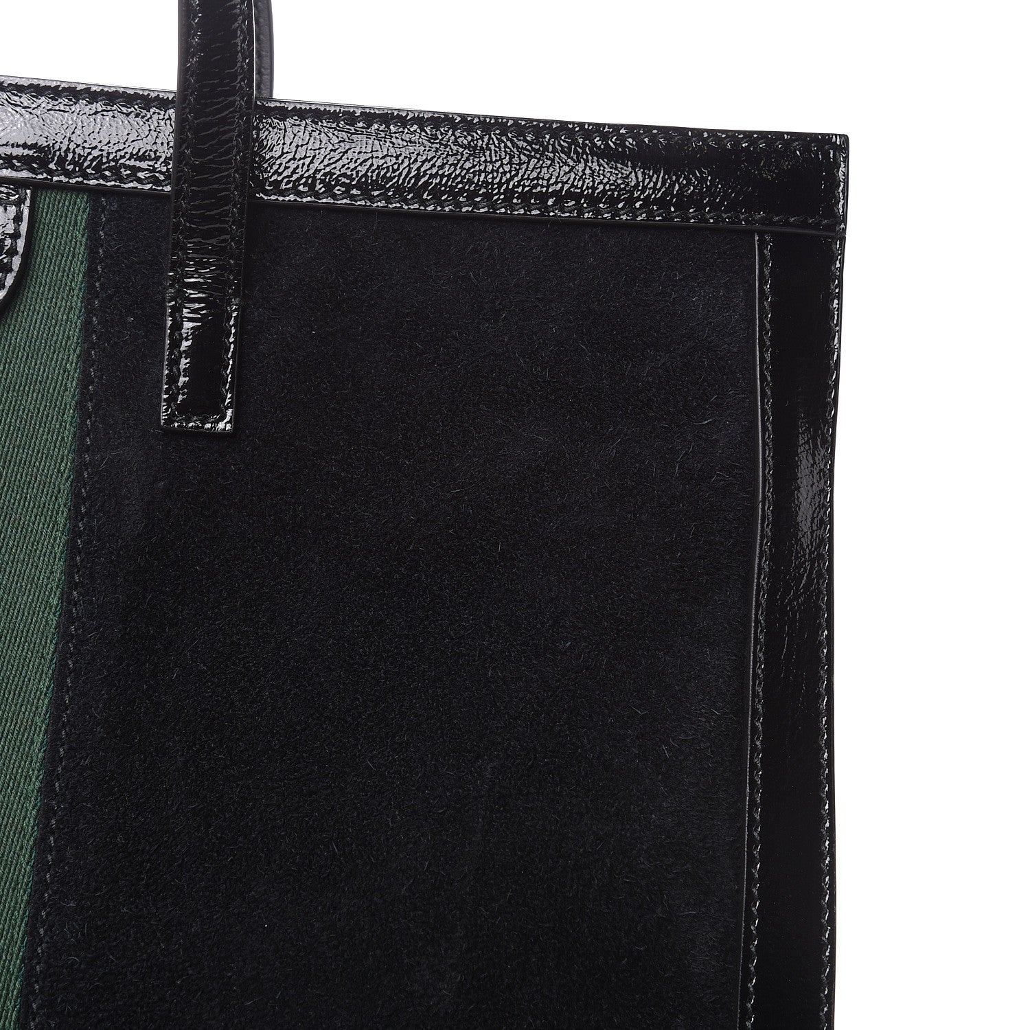 Gucci Suede Web Ophidia Vertical Tote Black 10 of 12