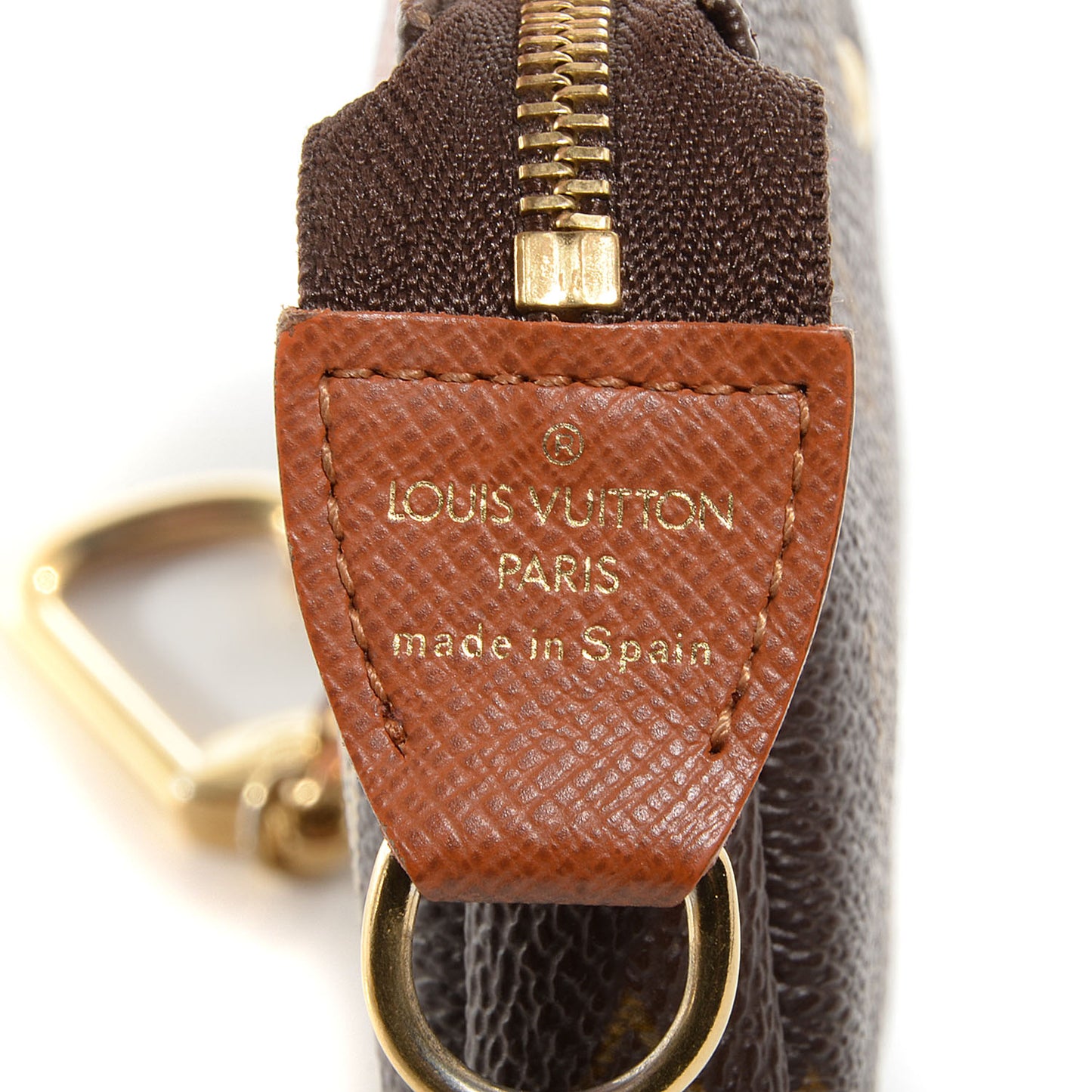 Monogram Stamp Mini Pochette Accessories