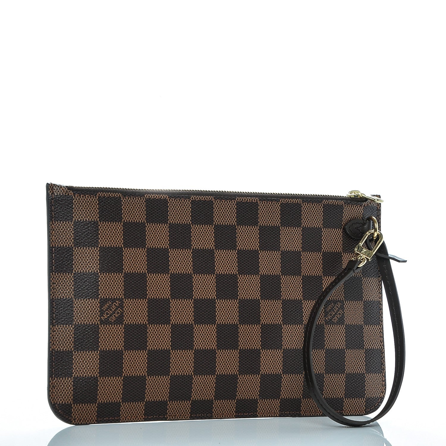 Louis Vuitton Damier Ebene Neverfull MM GM Pochette 3 of 7