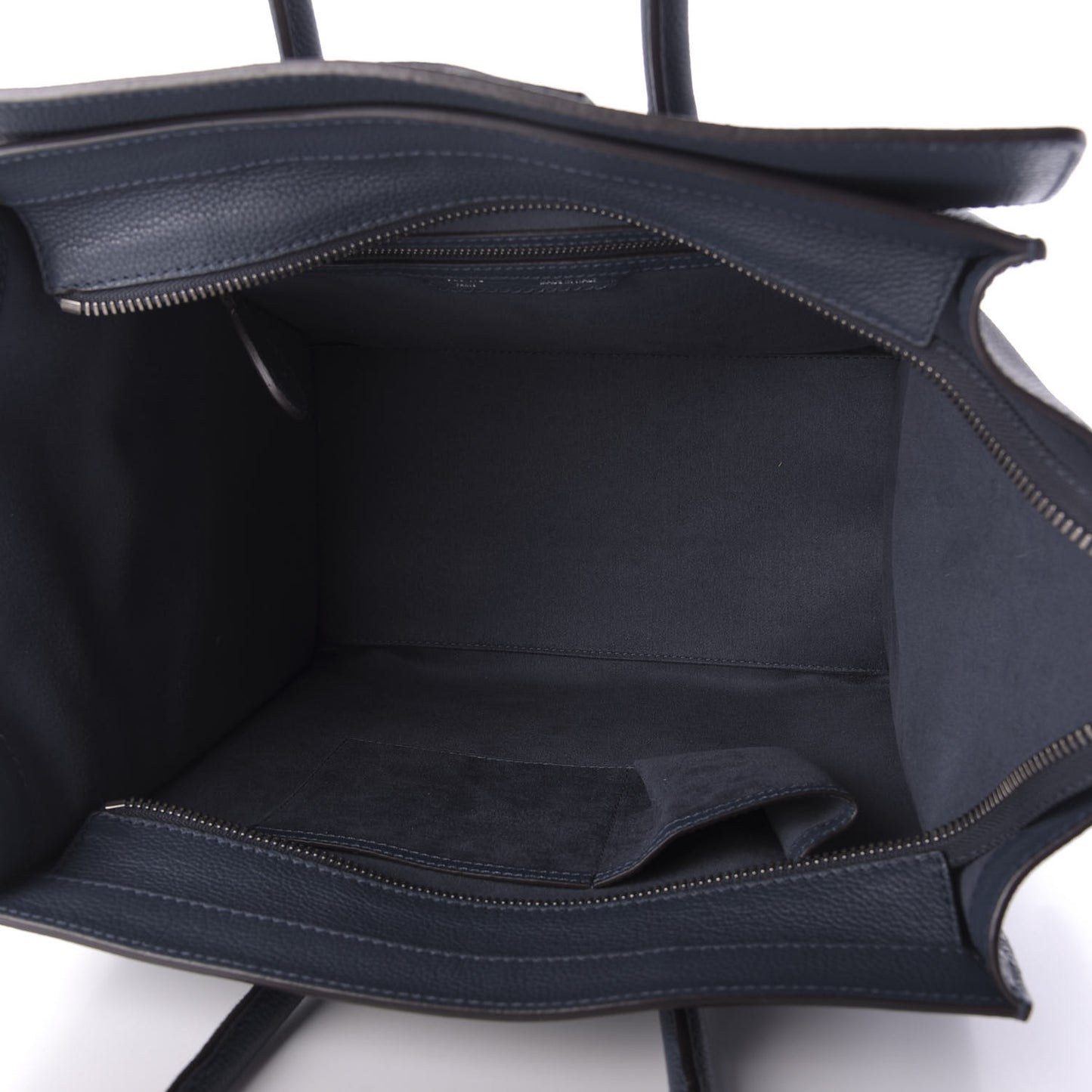 Drummed Calfskin Mini Luggage Orage