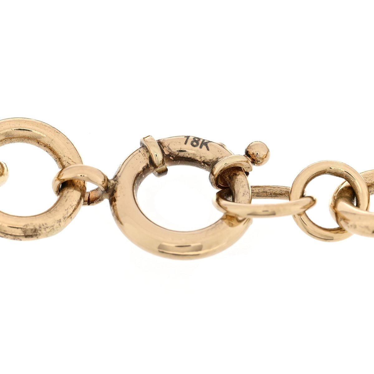 18K Yellow Gold Diamond Pave Star Heart Miniature Medallion Medium Mixed Midsize Clip Bracelet
