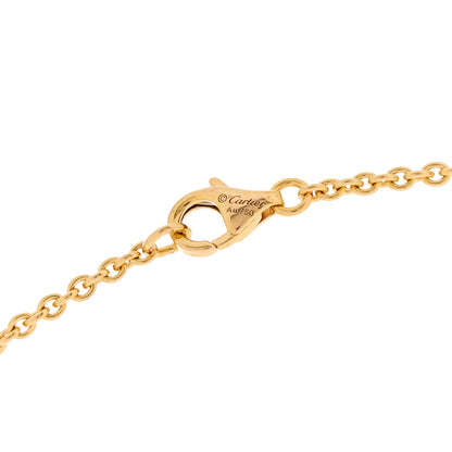 Cartier 18K Pink Gold Interlocking LOVE Necklace 5 of 5
