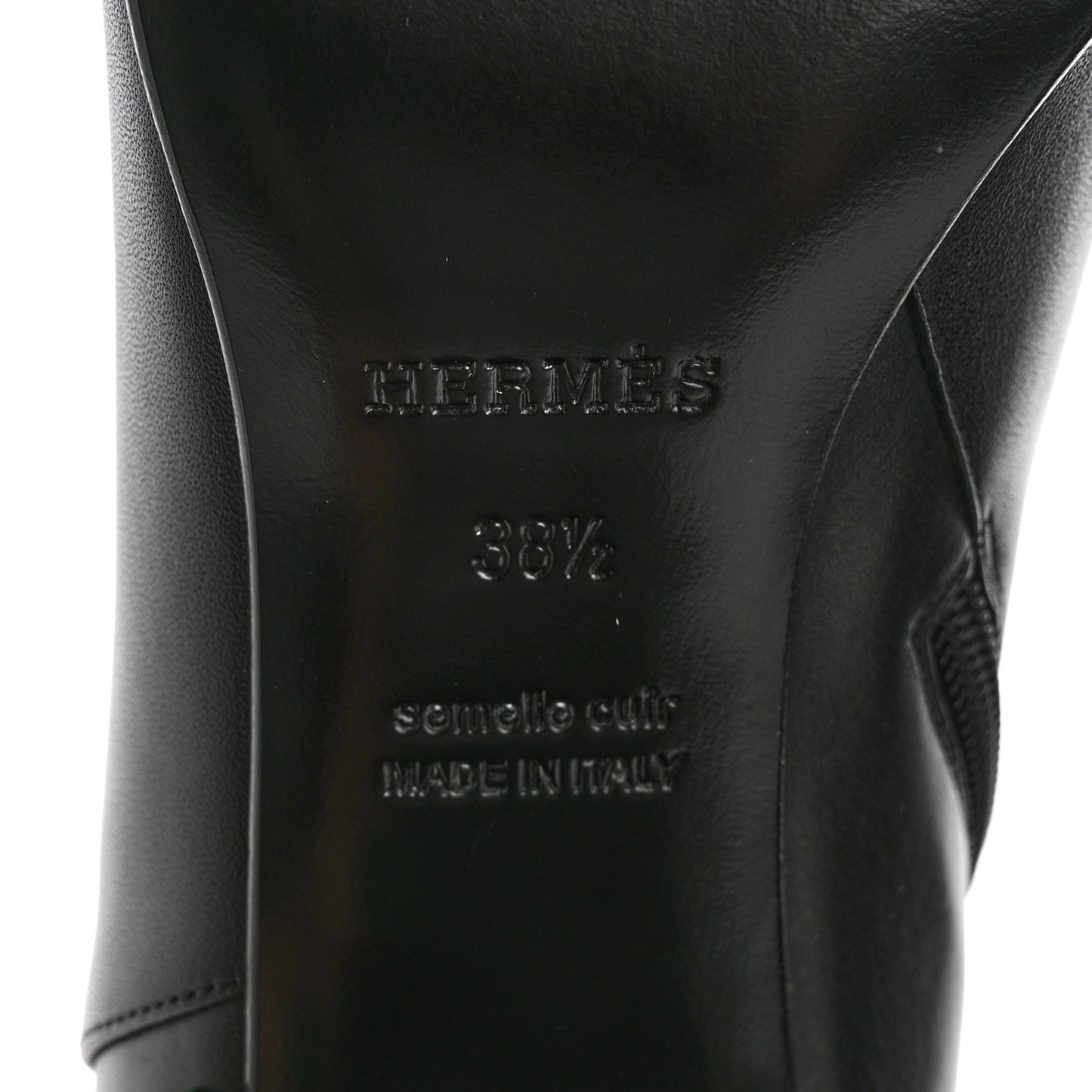 Calfskin Saint Germain Ankle Boots 38.5 Black