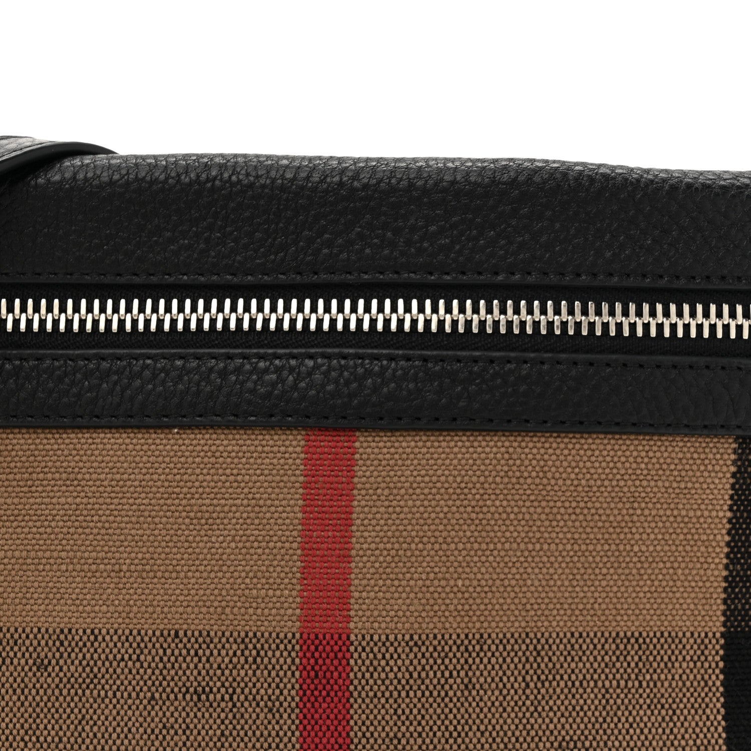 Burberry Canvas Check Small Farley Crossbody  Bag Black 8 of 10