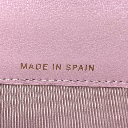 Chanel Lambskin Quilted Chanel 19 Flap Card Holder Light Pink 7 of 10