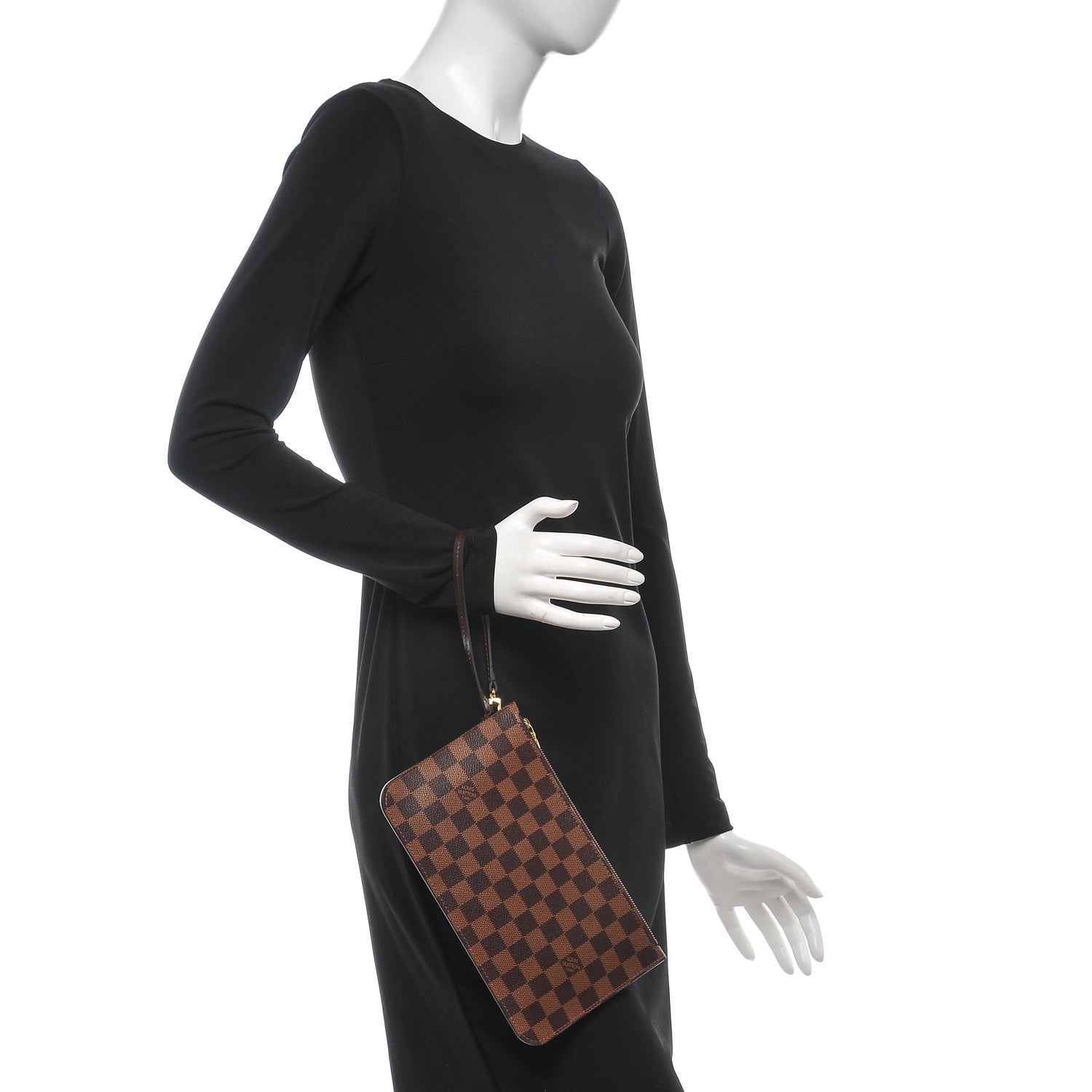 Louis Vuitton Damier Ebene Neverfull MM GM Pochette 2 of 6