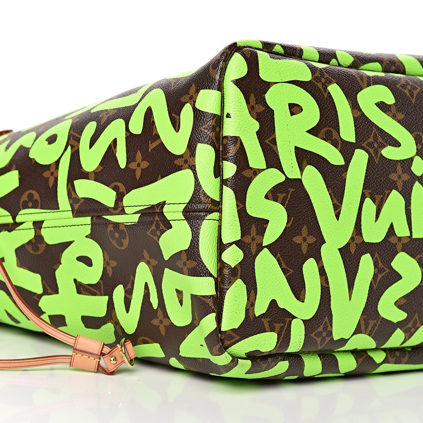 Monogram Graffiti Neverfull GM Green