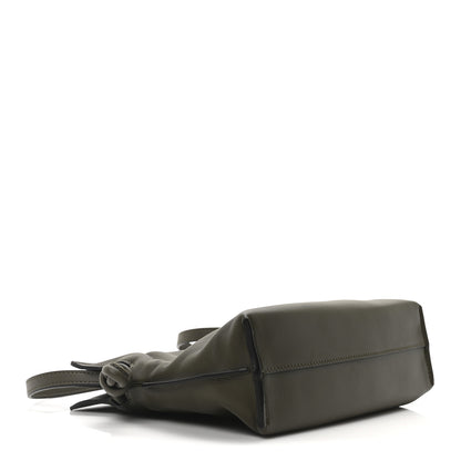 Loewe Calfskin Mini Flamenco Knot Clutch Vintage Khaki 7 of 17