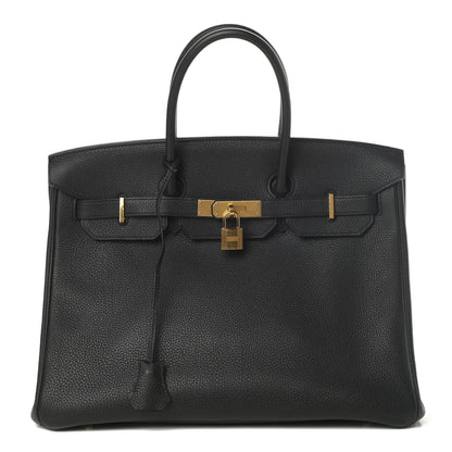 Hermes Togo Birkin 35 Black 1 of 14