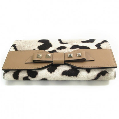 Valentino Garavani Leopard Print Calf Hair Wallet 4 of 7