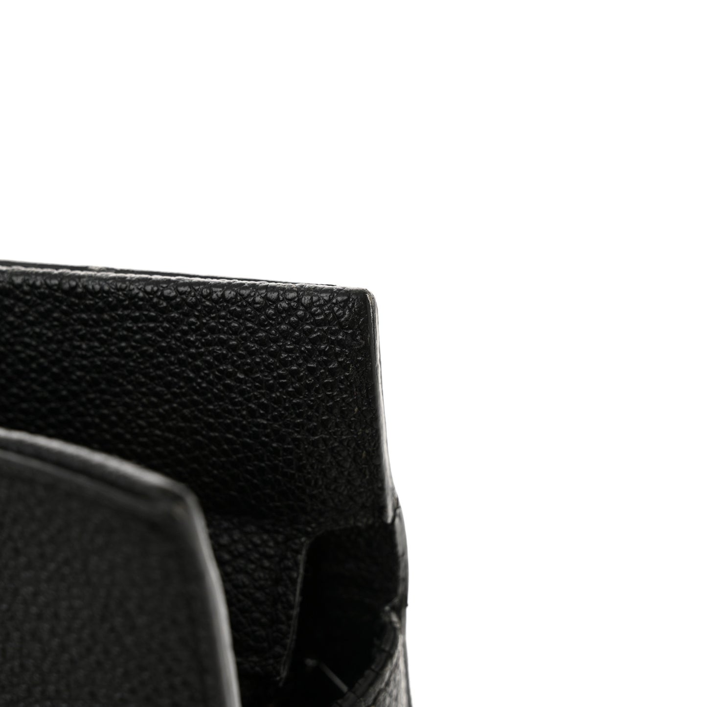 Grained Calfskin Medium Cabas Rive Gauche Black