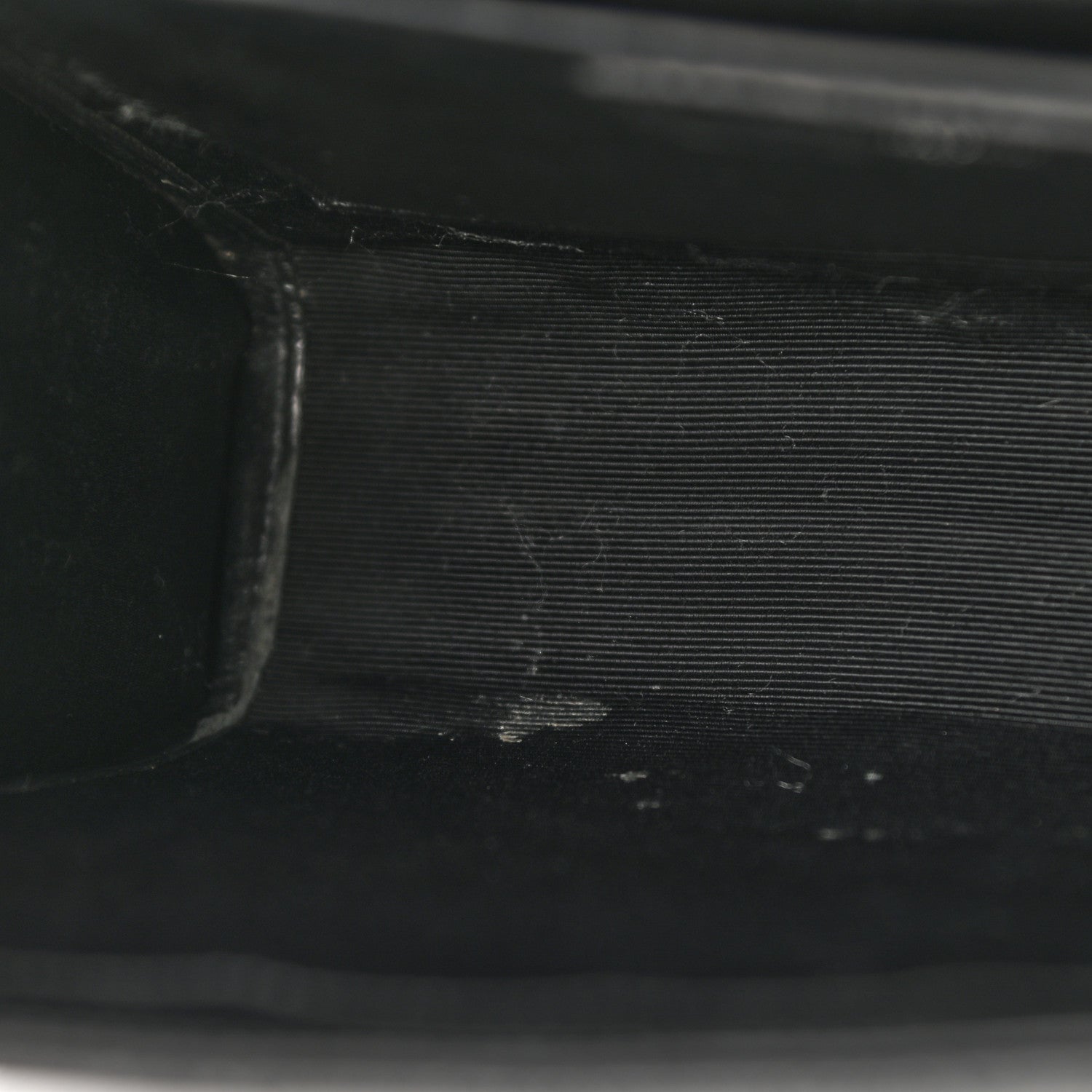 Saint Laurent Grain De Poudre Textured Mixed Matelasse Triquilt Medium Monogram Satchel Black 8 of 14
