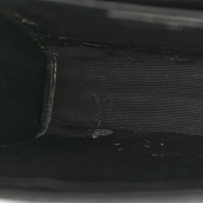 Saint Laurent Grain De Poudre Textured Mixed Matelasse Triquilt Medium Monogram Satchel Black 8 of 14
