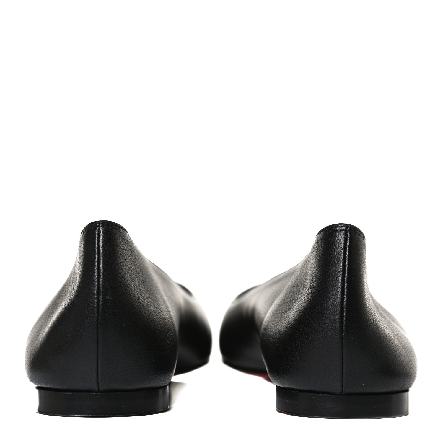 Christian Louboutin Shiny Nappa Ballalla Flats 38.5 Black 6 of 10