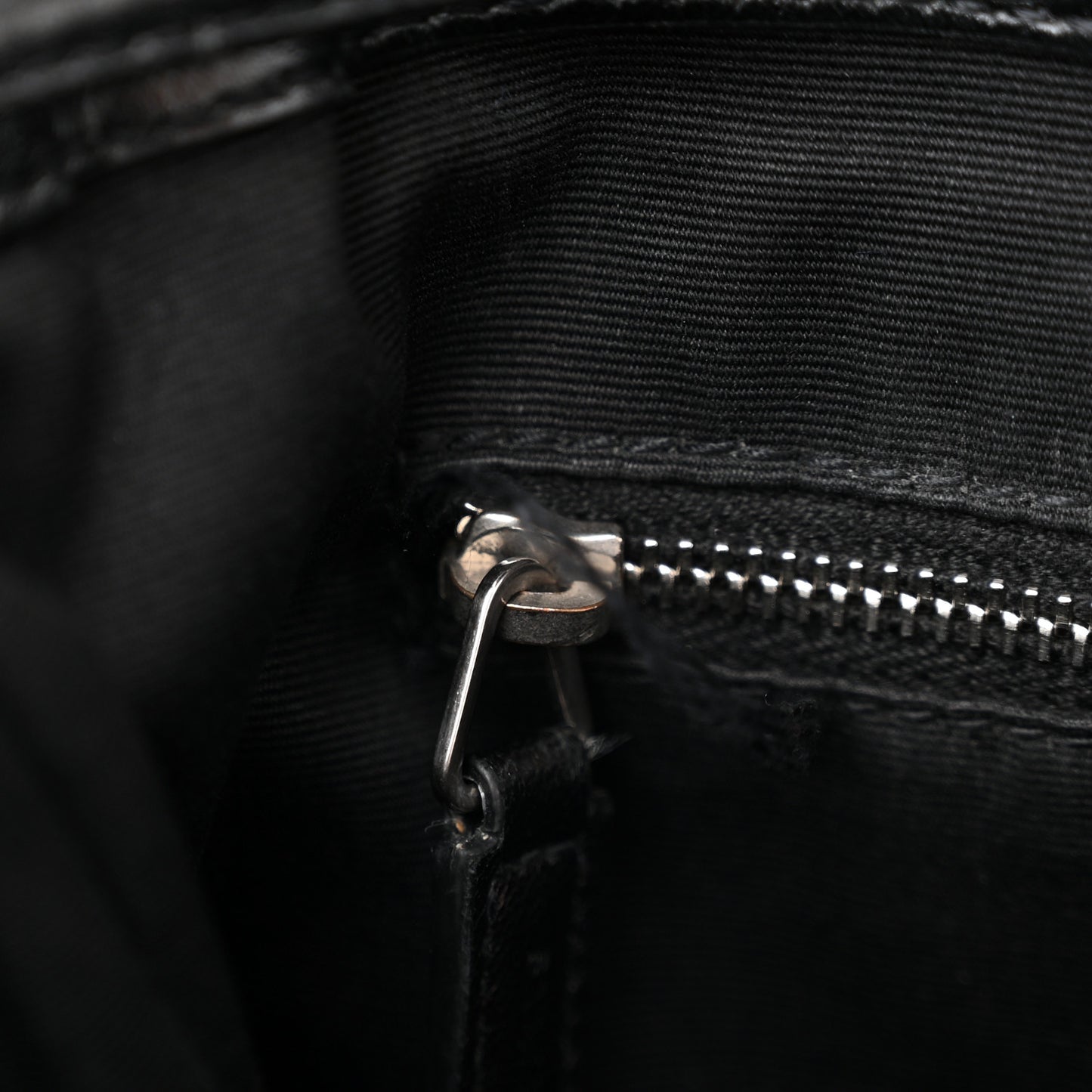 Calfskin Y Quilted Monogram Small Loulou Backpack Black