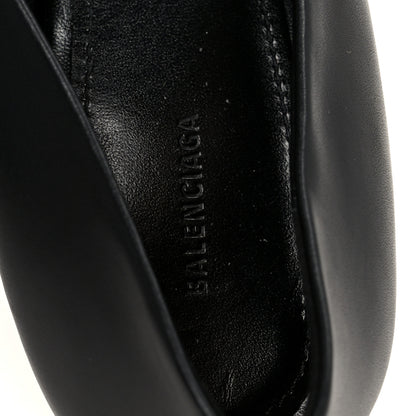 Balenciaga Shiny Soft Calfskin BB Flex 90mm Pumps 37 Black Gold 7 of 10