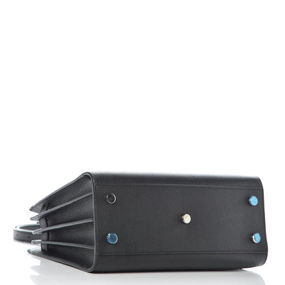 Saint Laurent Grained Calfskin Baby Sac De Jour Black 4 of 11