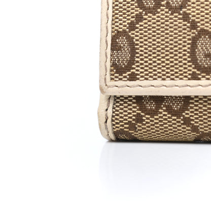 Gucci Monogram New Britt French Wallet White 10 of 12