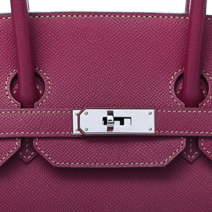 Hermes Epsom Candy Birkin 35 Tosca Rose Tyrien 8 of 10