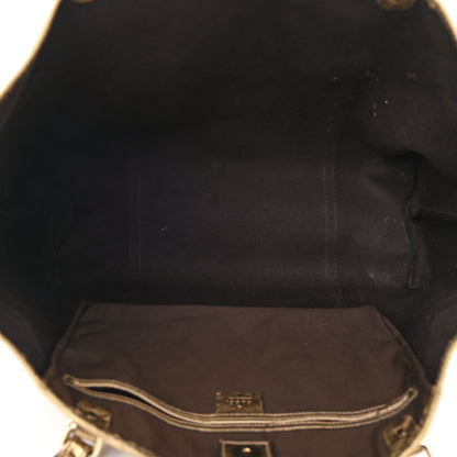 Gucci Crystal Monogram Large Joy Tote Gold 5 of 17