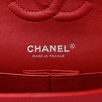 Chanel Caviar Quilted Medium Double Flap Red 6 of 9