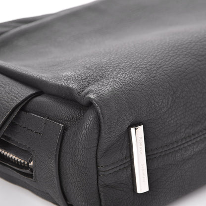 Proenza Schouler Grained Calfskin Carlton Clutch Black 5 of 10