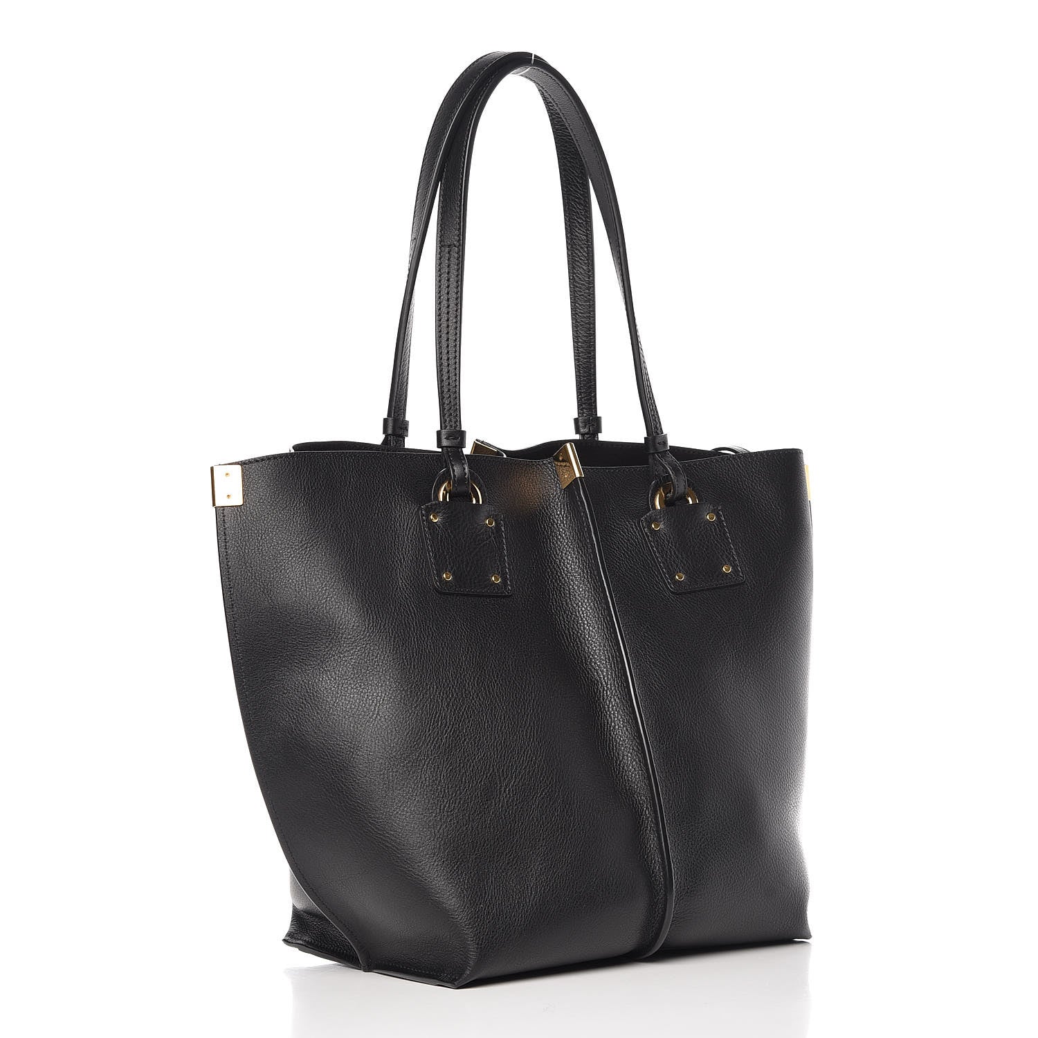 Chloe Smooth Calfskin Medium Vick Tote Black 3 of 11