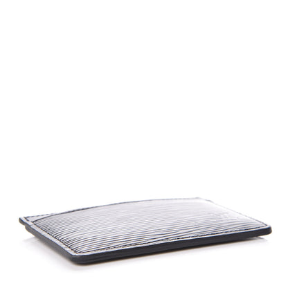 Louis Vuitton Epi Card Holder Black 4 of 6