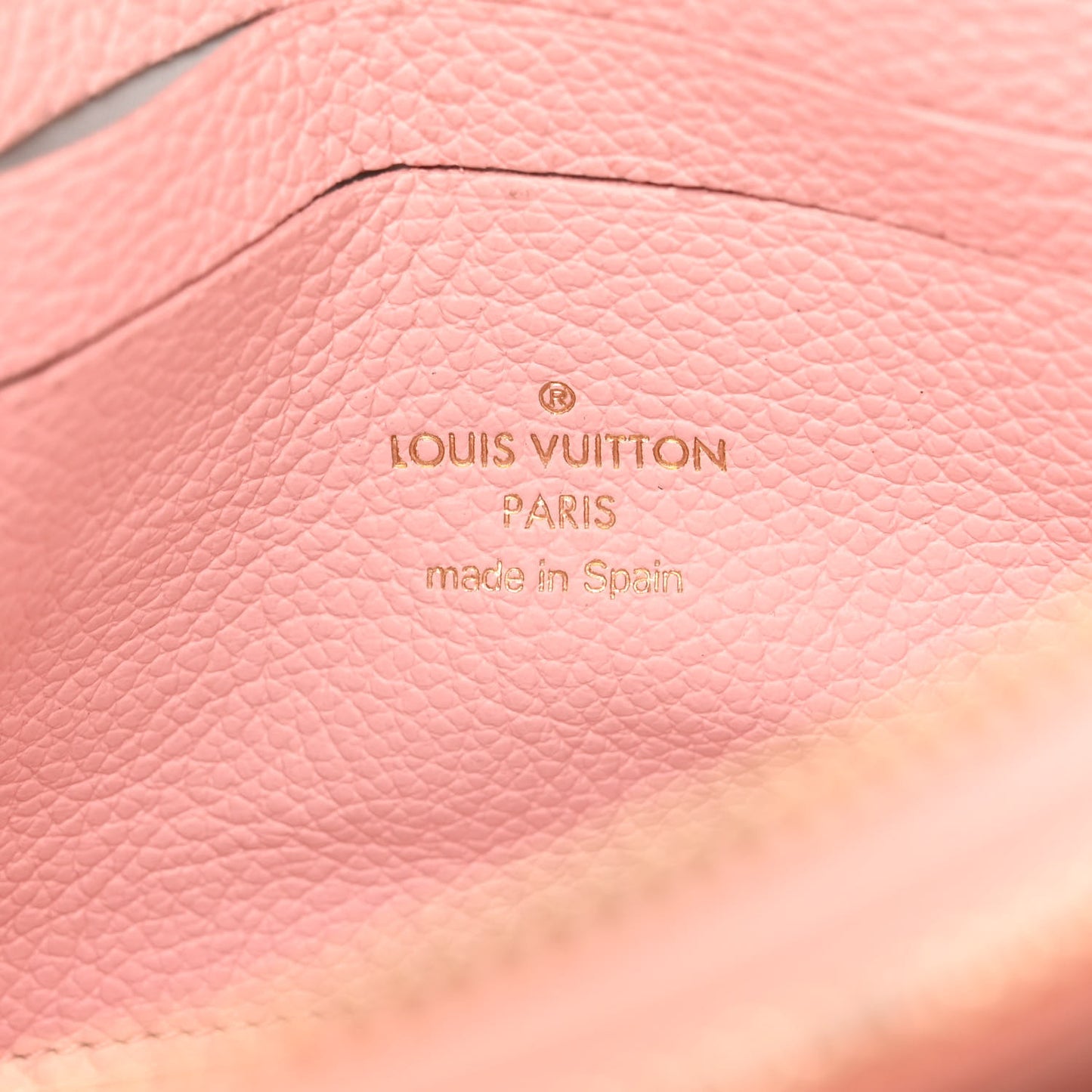 Empreinte Monogram Double Zip Pochette Rose