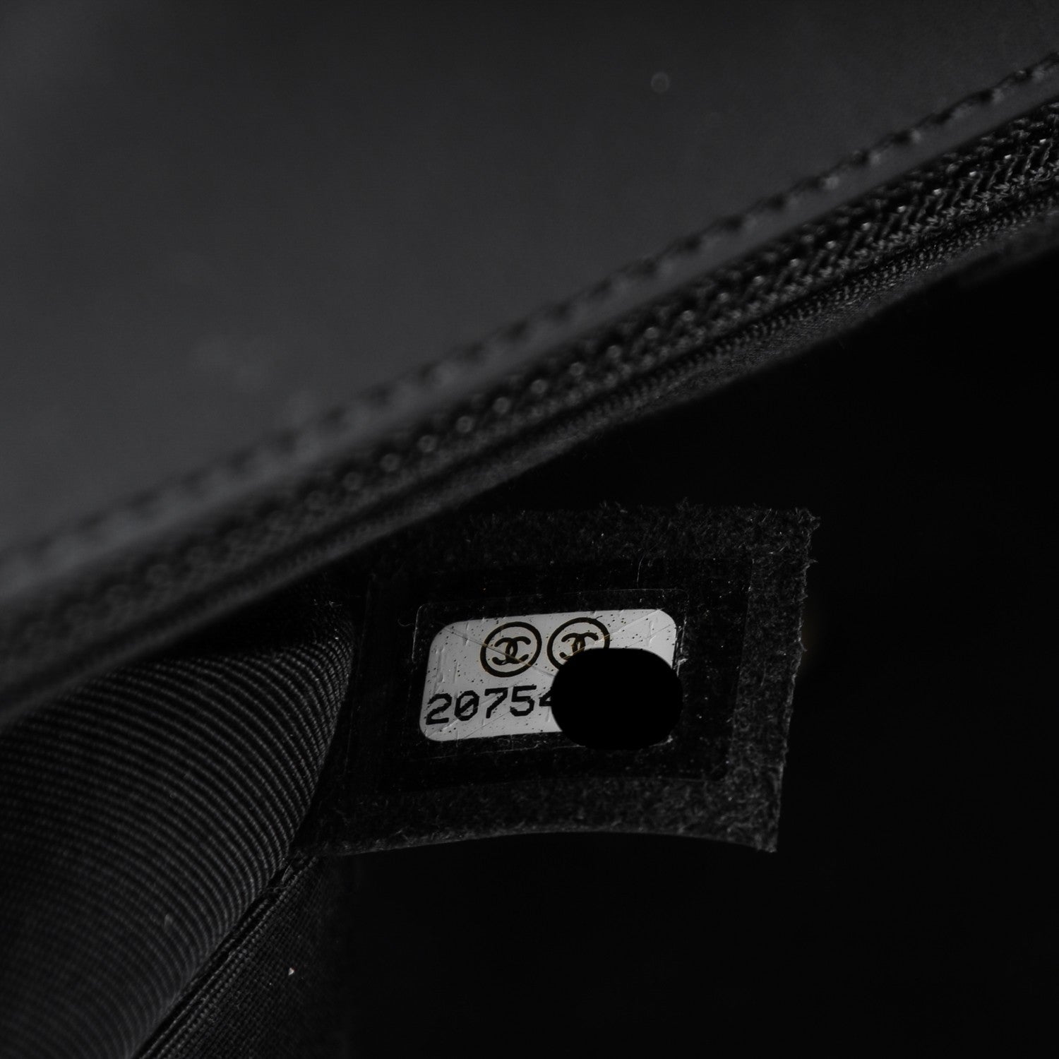 Chanel Calfskin Quilted Large Elegant CC Flap Black 7 of 7