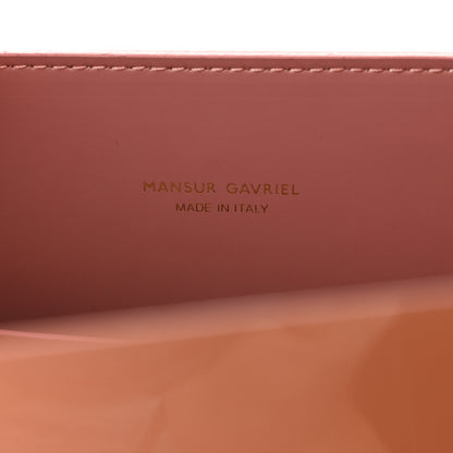 Mansur Gavriel Patent Sun Bag Blush 6 of 10