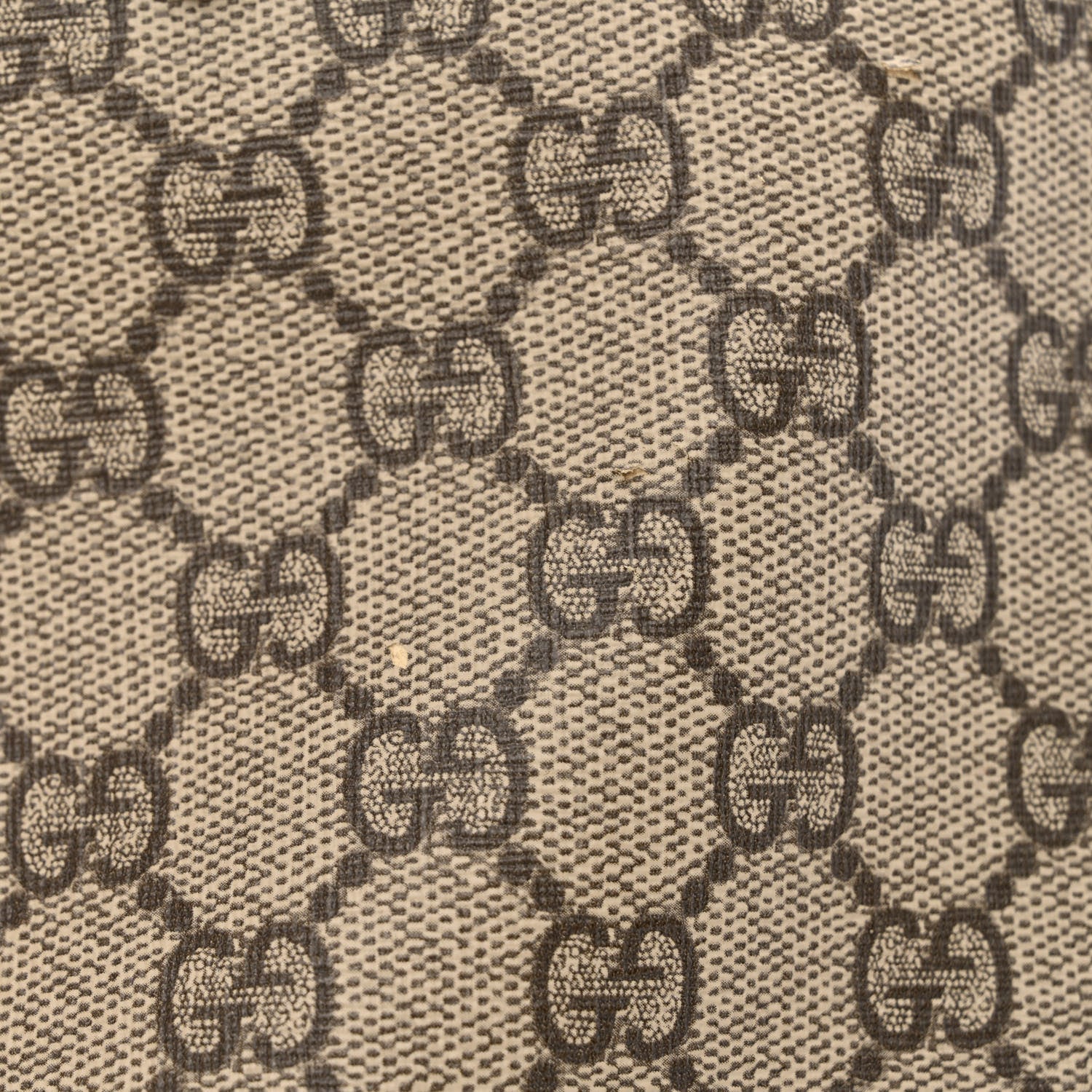 Gucci GG Supreme Monogram Textured Calfskin Web Medium Ophidia Shopping Tote Beige Ebony New Acero 11 of 13