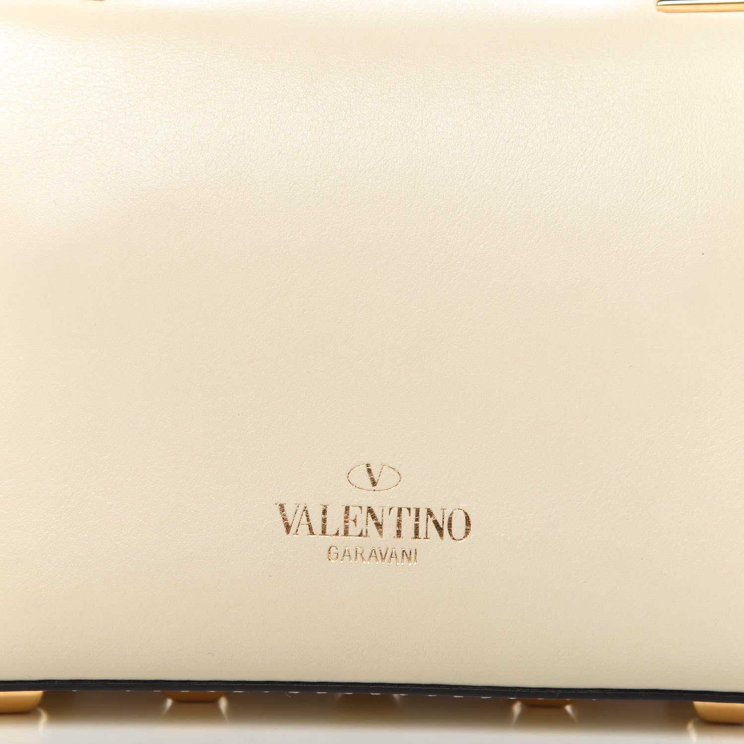 Valentino Garavani Vitello Mini My Rockstud Frame Bag Light Ivory 10 of 10