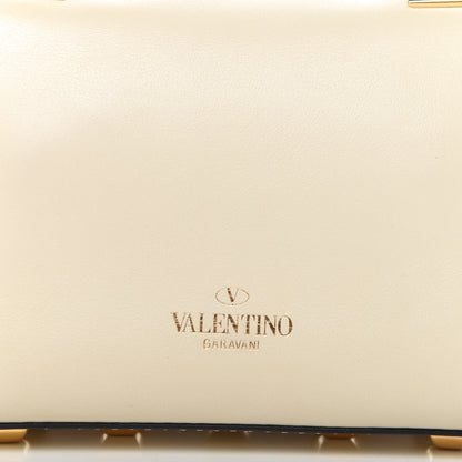 Valentino Garavani Vitello Mini My Rockstud Frame Bag Light Ivory 10 of 10