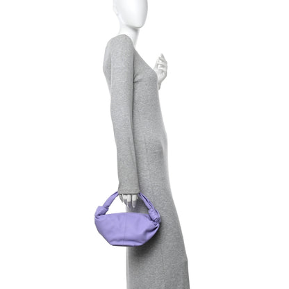 Bottega Veneta Nappa Mini Double Knot Hobo  Lavender 2 of 10