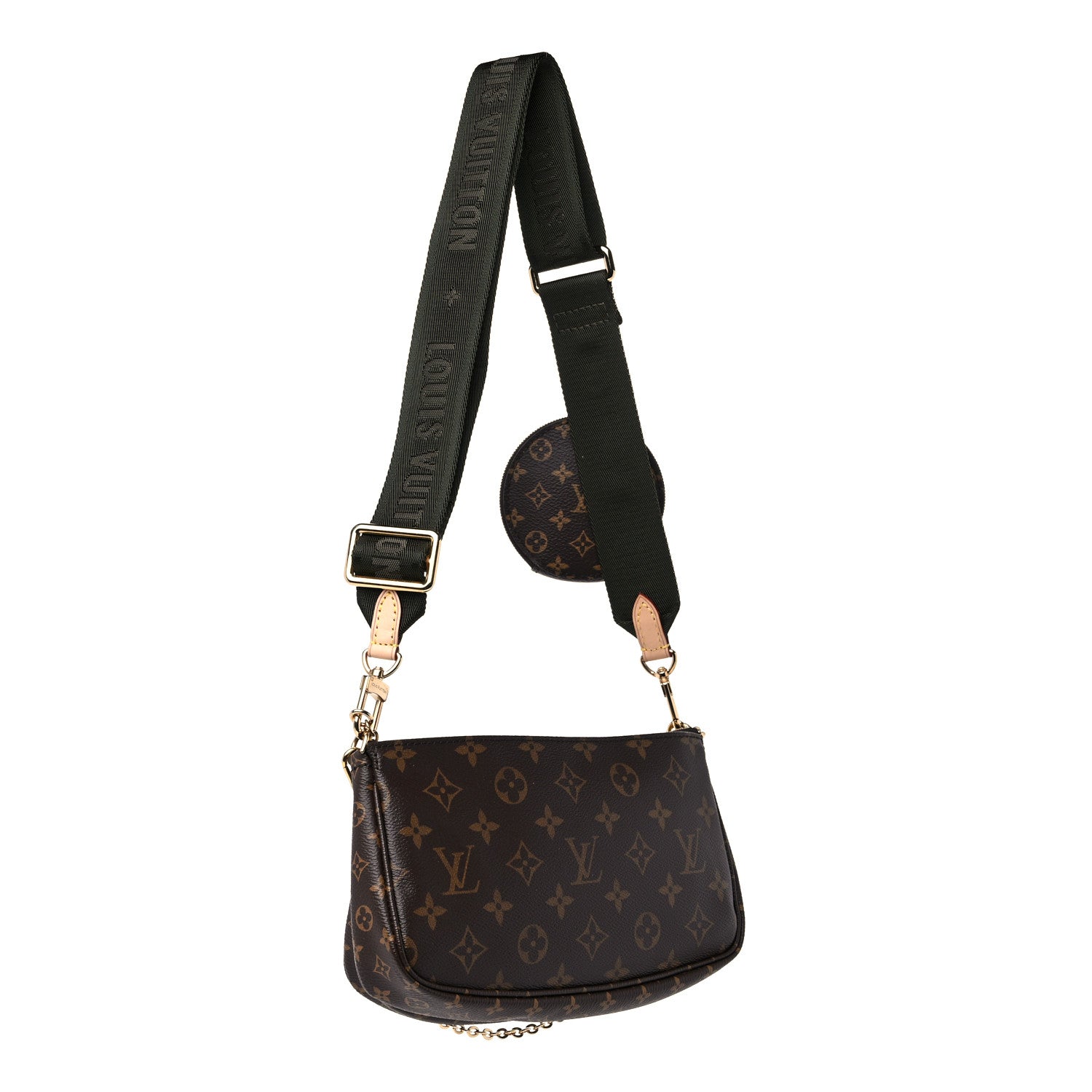 Louis Vuitton Monogram Multi Pochette Accessories Kaki 4 of 14