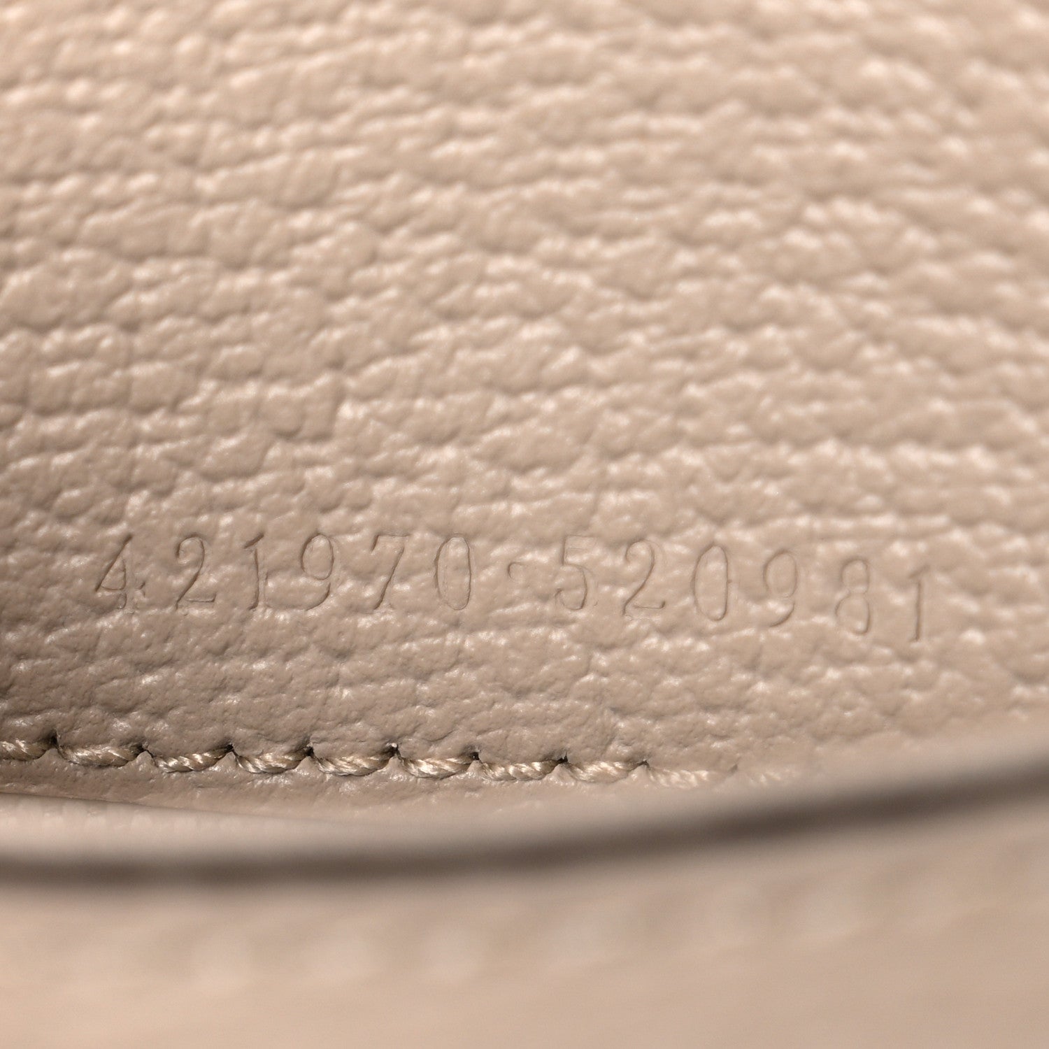 Gucci GG Supreme Monogram Textured Dollar Calfskin Mini Dionysus Shoulder Bag Beige Mystic White Oatmeal 7 of 11