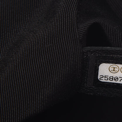 Chanel Calfskin Quilted Medium Boy Flap Black 8 of 9