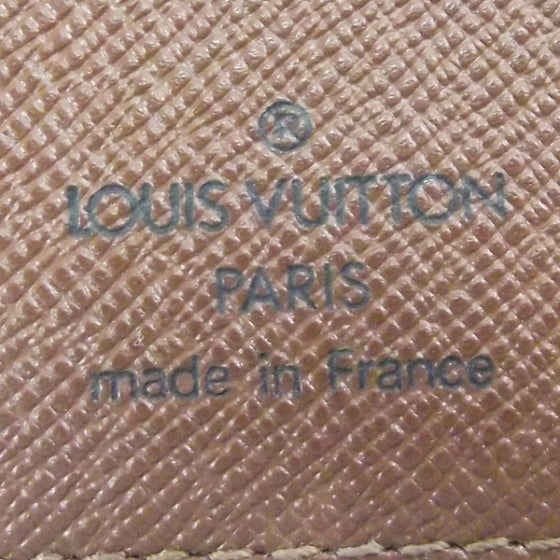 Louis Vuitton Monogram Porte Valeurs Checkbook Wallet 5 of 6