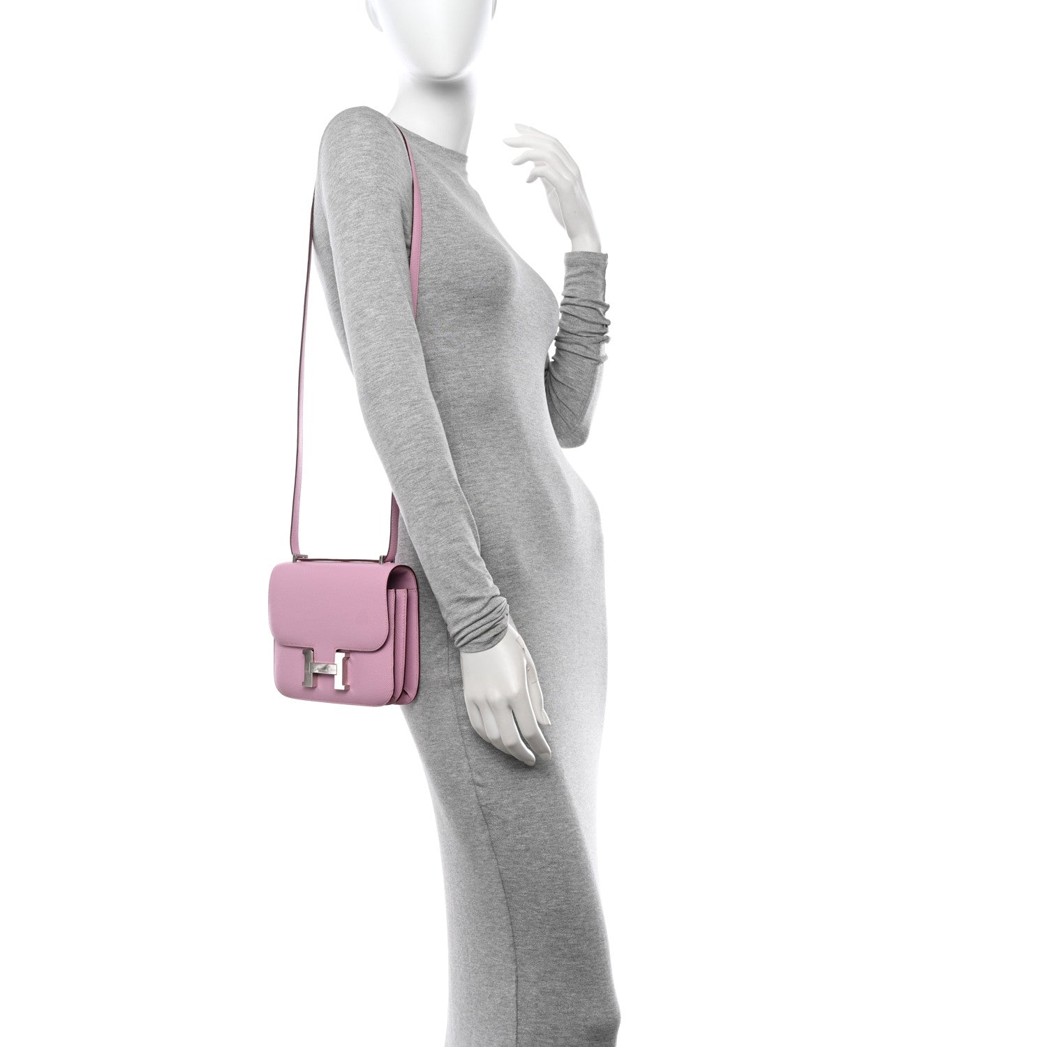 Hermes Epsom Constance 18 Mauve Sylvestre 2 of 12