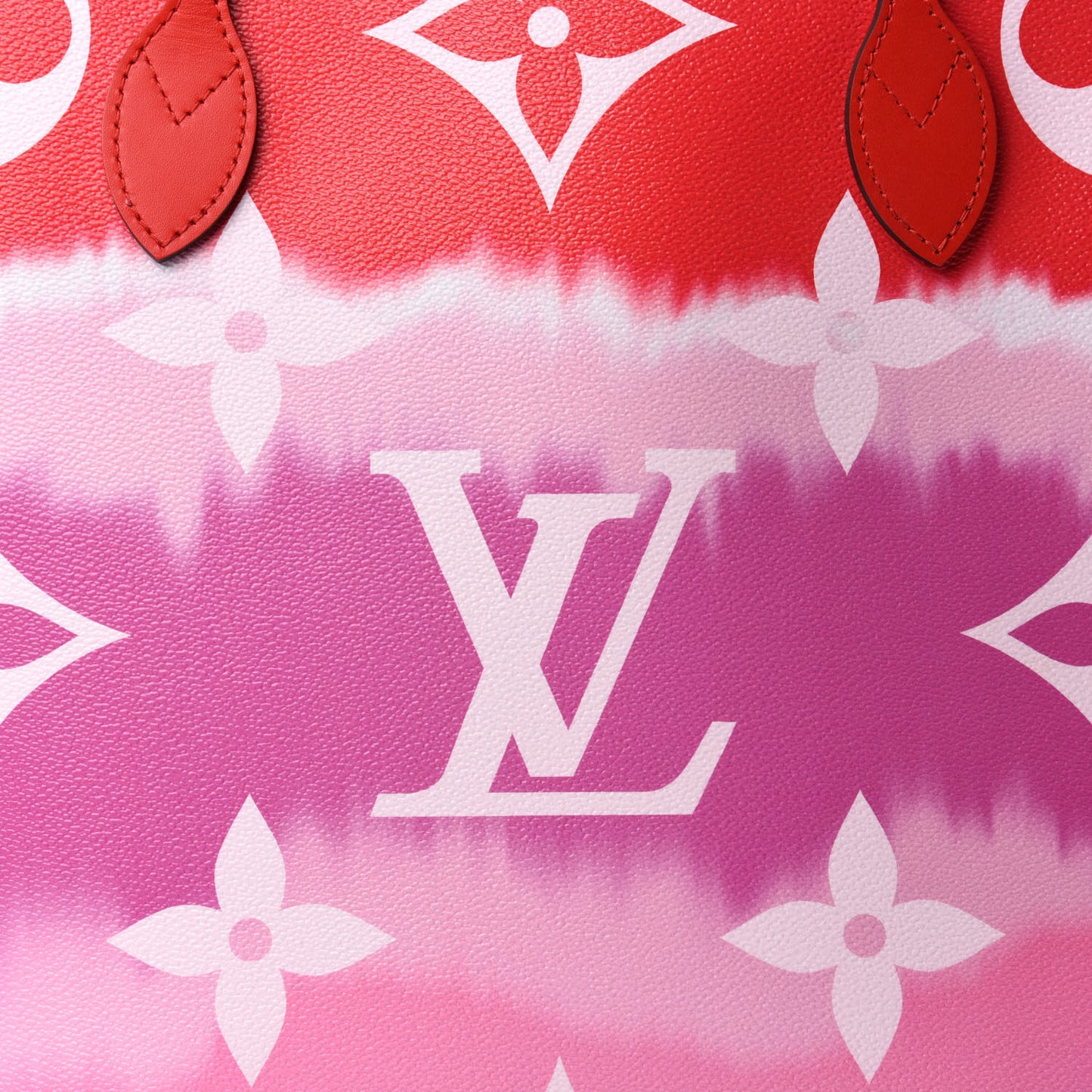 Monogram Escale Neverfull MM Rouge
