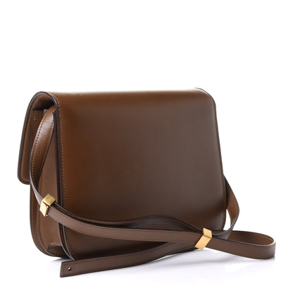 Celine Box Calfskin Medium Classic Box Flap Bag Camel 3 of 11