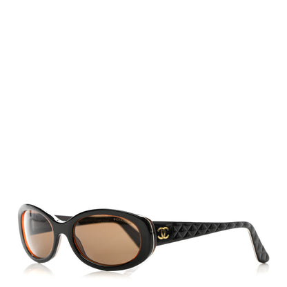 Chanel Acetate Quilted CC Sunglasses 5023 Black 1 of 7