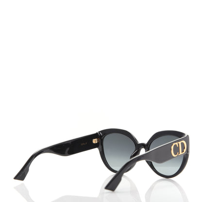 Christian Dior Acetate DDior Cat Eye Sunglasses Black 4 of 8