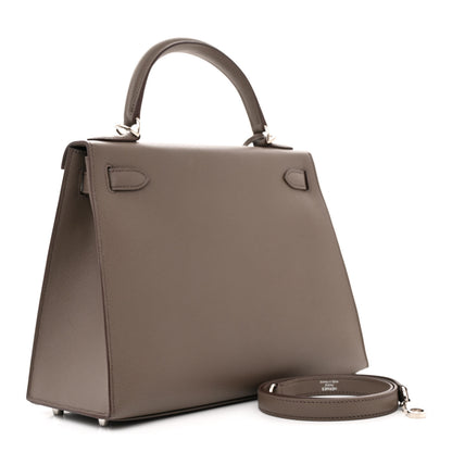 Hermes Epsom Kelly Sellier 28 Etain 3 of 14